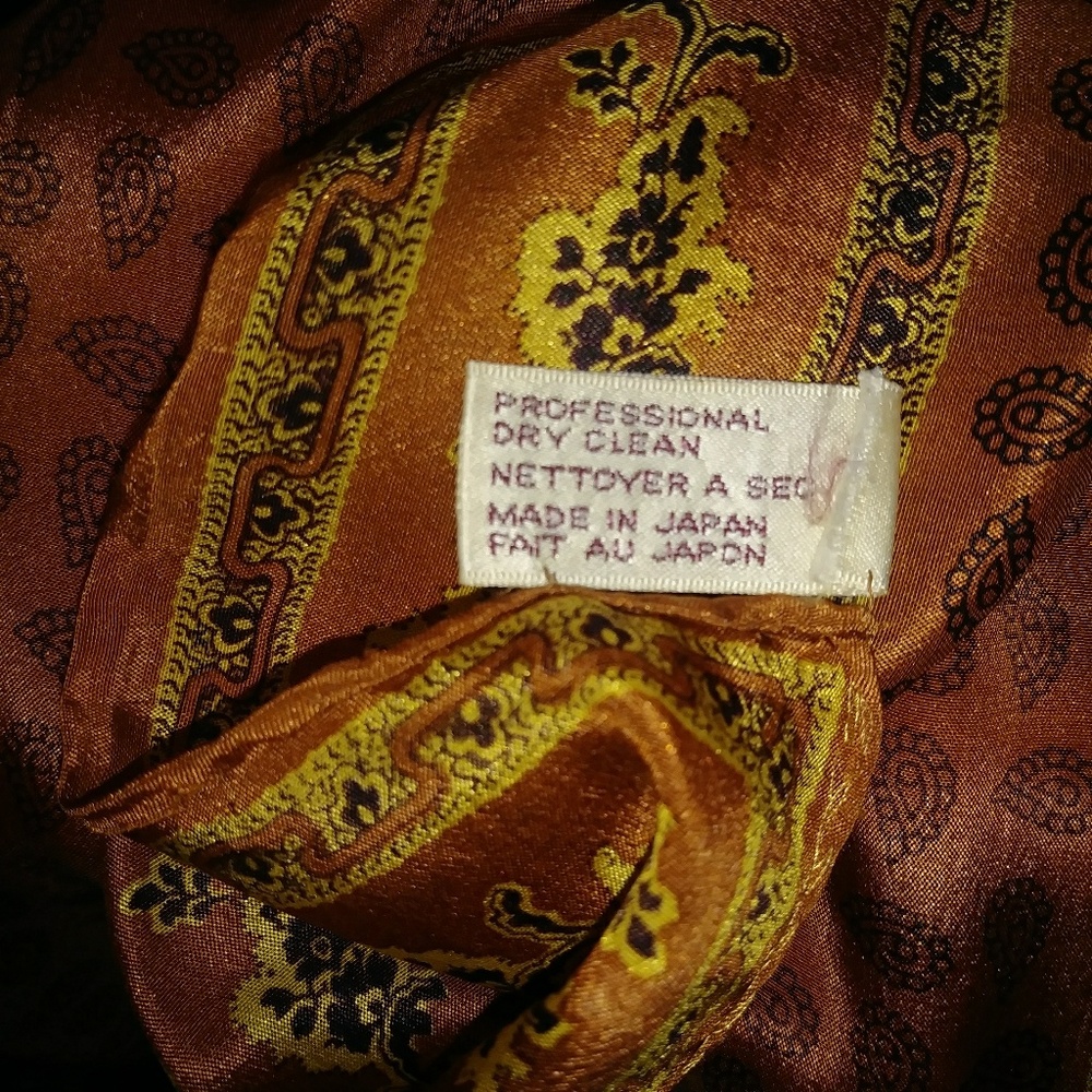 🤎 Silk Anne Klein Scarf #hundredsofscarves - Picture 6 of 6